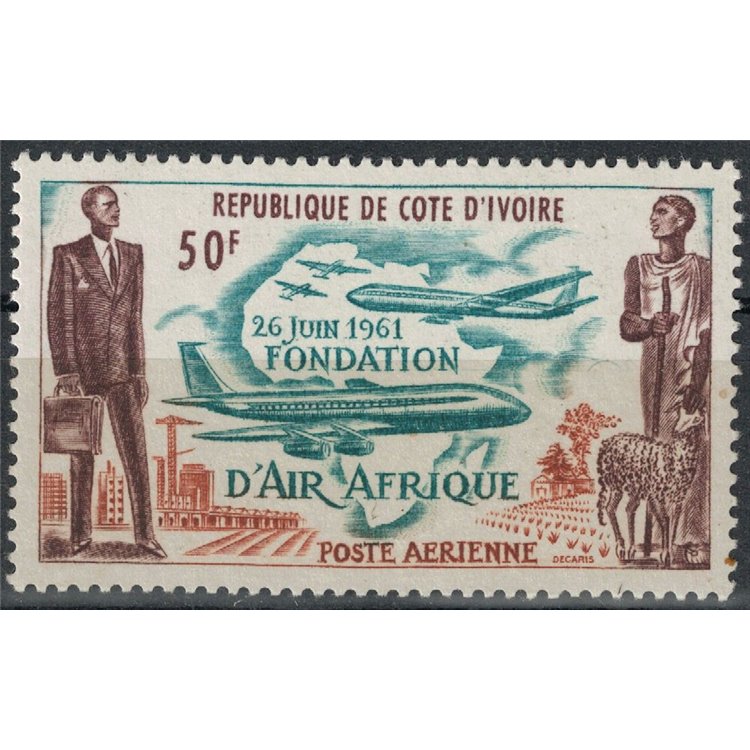 IVORY COAST 1962 Air Afrique MNH**