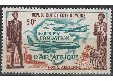 COSTA D'AVORIO 1962 Air Afrique MNH**