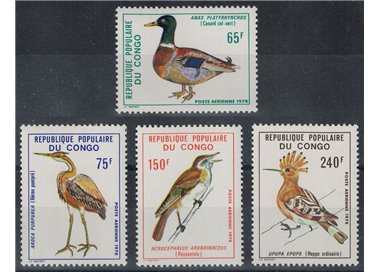 CONGO (BRAZZAVILLE) 1978 Birds, airmail 4v MNH**