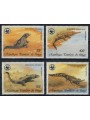 CONGO (BRAZZAVILLE) 1987 Fauna protetta, posta aerea 4v MNH**