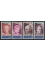 CONGO (BRAZZAVILLE) 1971 Cinema Retrospective 4v MNH**