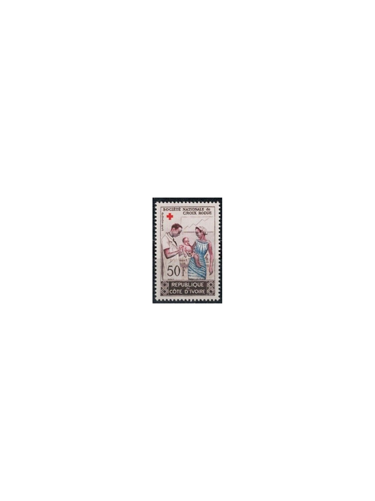 IVORY COAST 1964 Red Cross MNH**