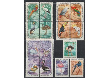 CUBA 1967 Christmas 15v MNH**