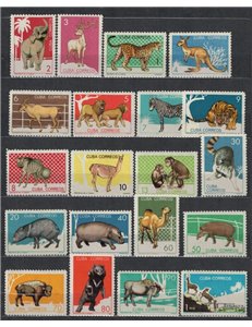 CUBA 1964 Zoo animals 20v MNH**