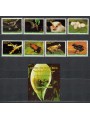COSTA RICA 1986 Bats and frogs 8v + 1 s/s MNH**