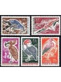 IVORY COAST 1965 Wildlife, birds 5v MNH**