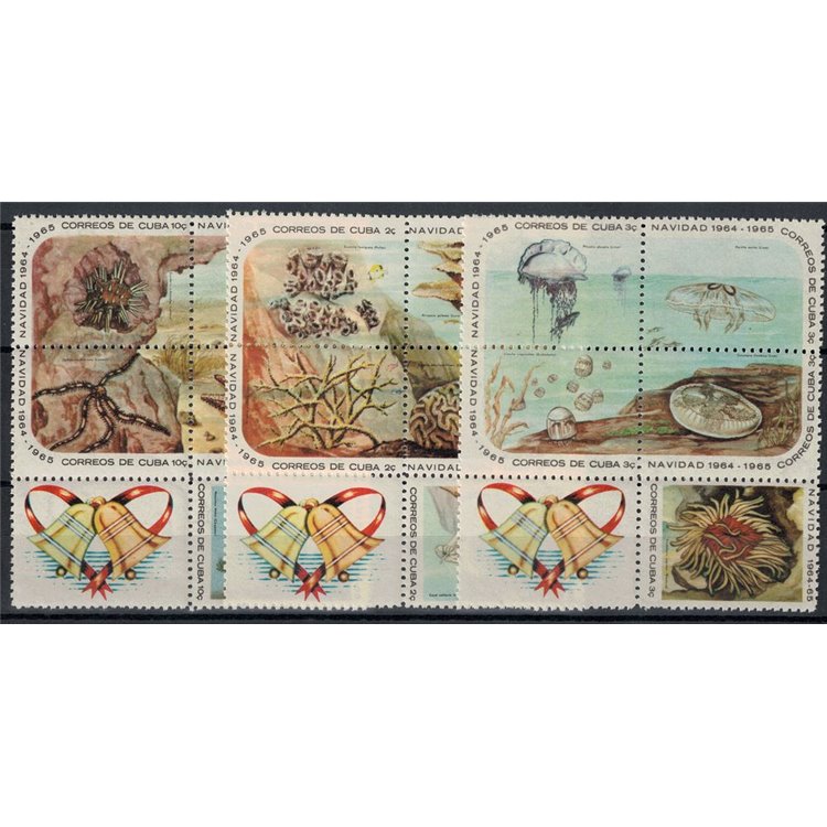 CUBA 1964 Natale 15v MNH**