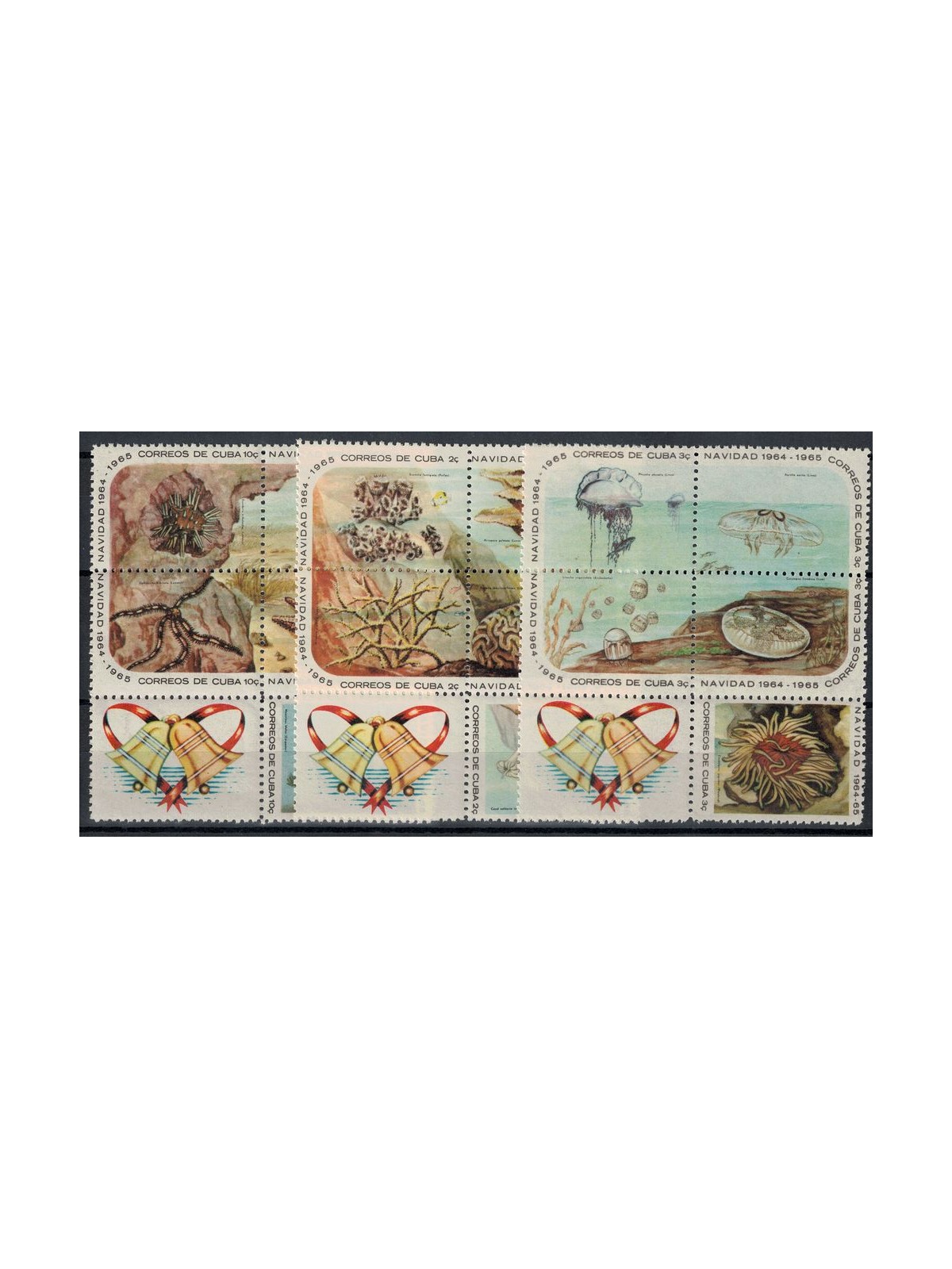 CUBA 1964 Natale 15v MNH**