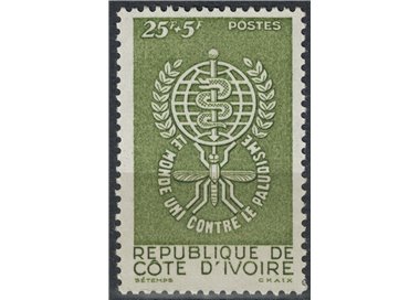 COSTA D'AVORIO 1962 Lotta contro la malaria MNH**