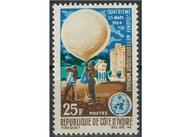 IVORY COAST 1964 Meteorological Day MNH**