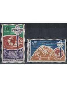 COSTA D'AVORIO 1964 Giochi Olimpici 2v MNH**