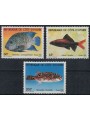 IVORY COAST 1981 Marine fauna, fish 3v MNH**
