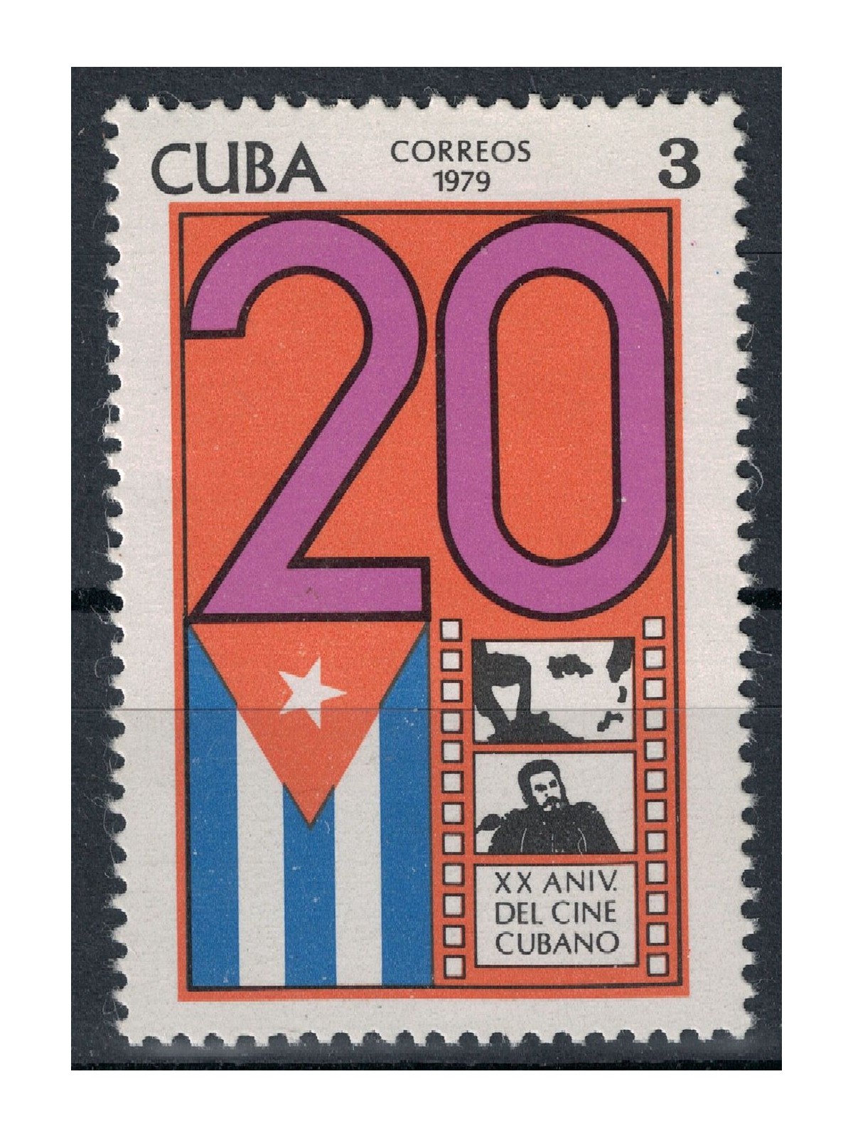 CUBA 1979 Cinema Cubano MNH**