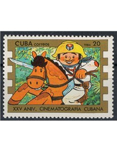 CUBA 1984 Cuban Cinema MNH**