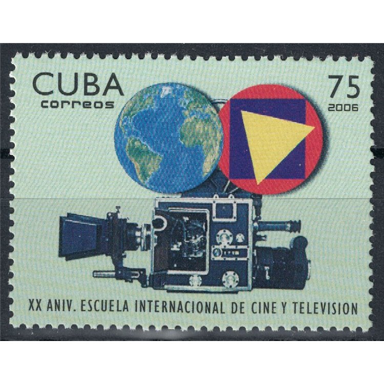 CUBA 2006 Film School MNH**