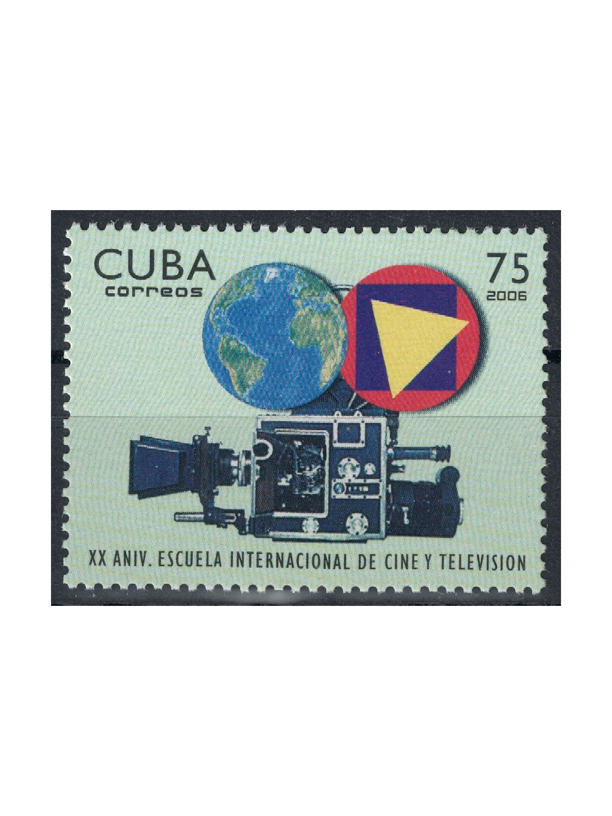 CUBA 2006 Scuola del Cinema MNH**