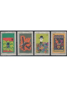 CUBA 1969 Industria del film 4v MNH**