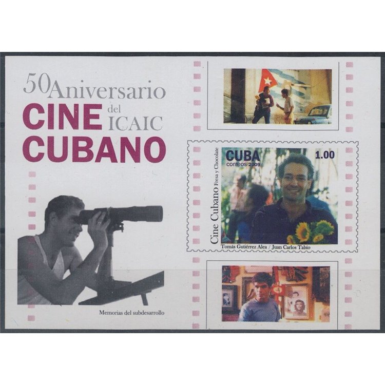 CUBA 2009 Cinema Cubano (ICAIC) BF MNH**