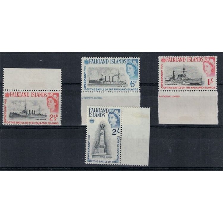 FALKLAND 1964 Falklands War 4v MNH**