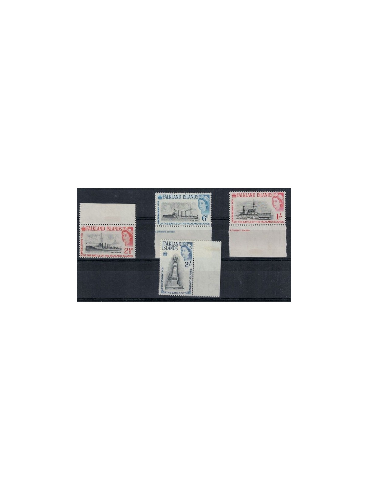 FALKLAND 1964 Falklands War 4v MNH**