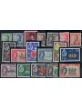 FIJI 1961/67 Ordinaries - Definitives 18v MNH**