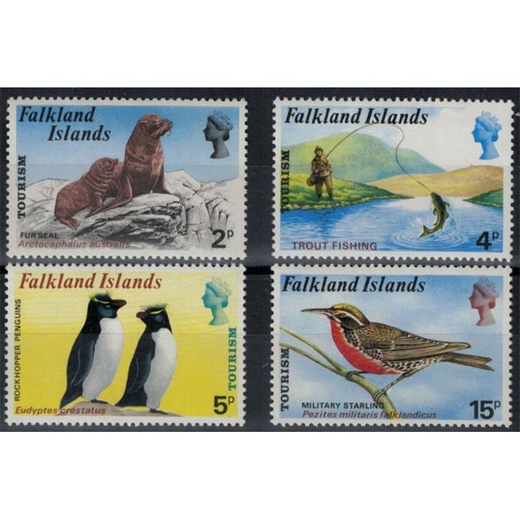 FALKLAND 1974 Turismo 4v MNH**