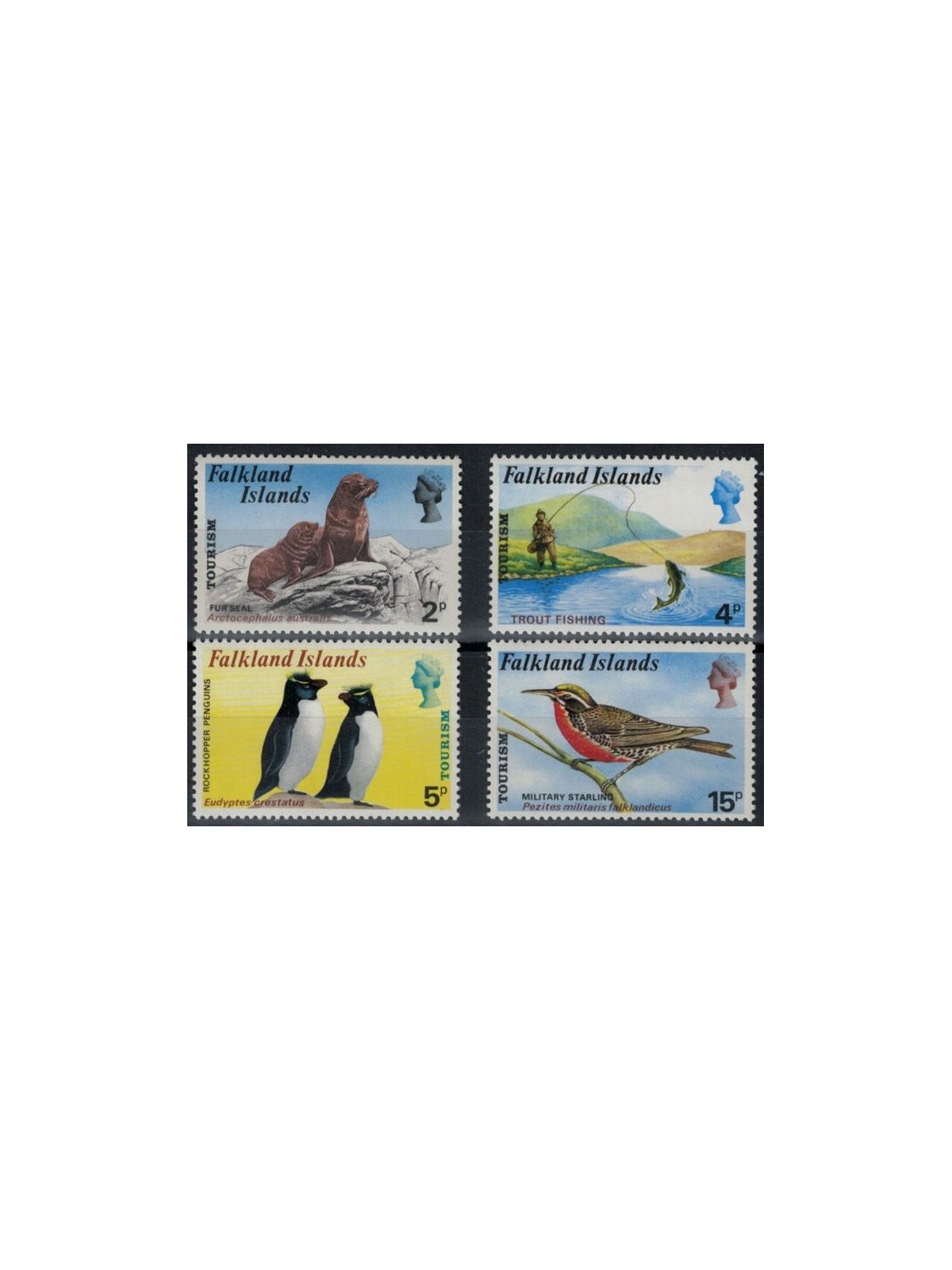 FALKLAND ISLANDS 1974 Tourism 4v MNH**