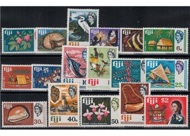 FIJI 1969 Ordinari - Definitives 17 v