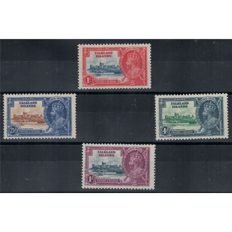 FALKLAND 1935 Giubileo Giorgio V 4v MNH**