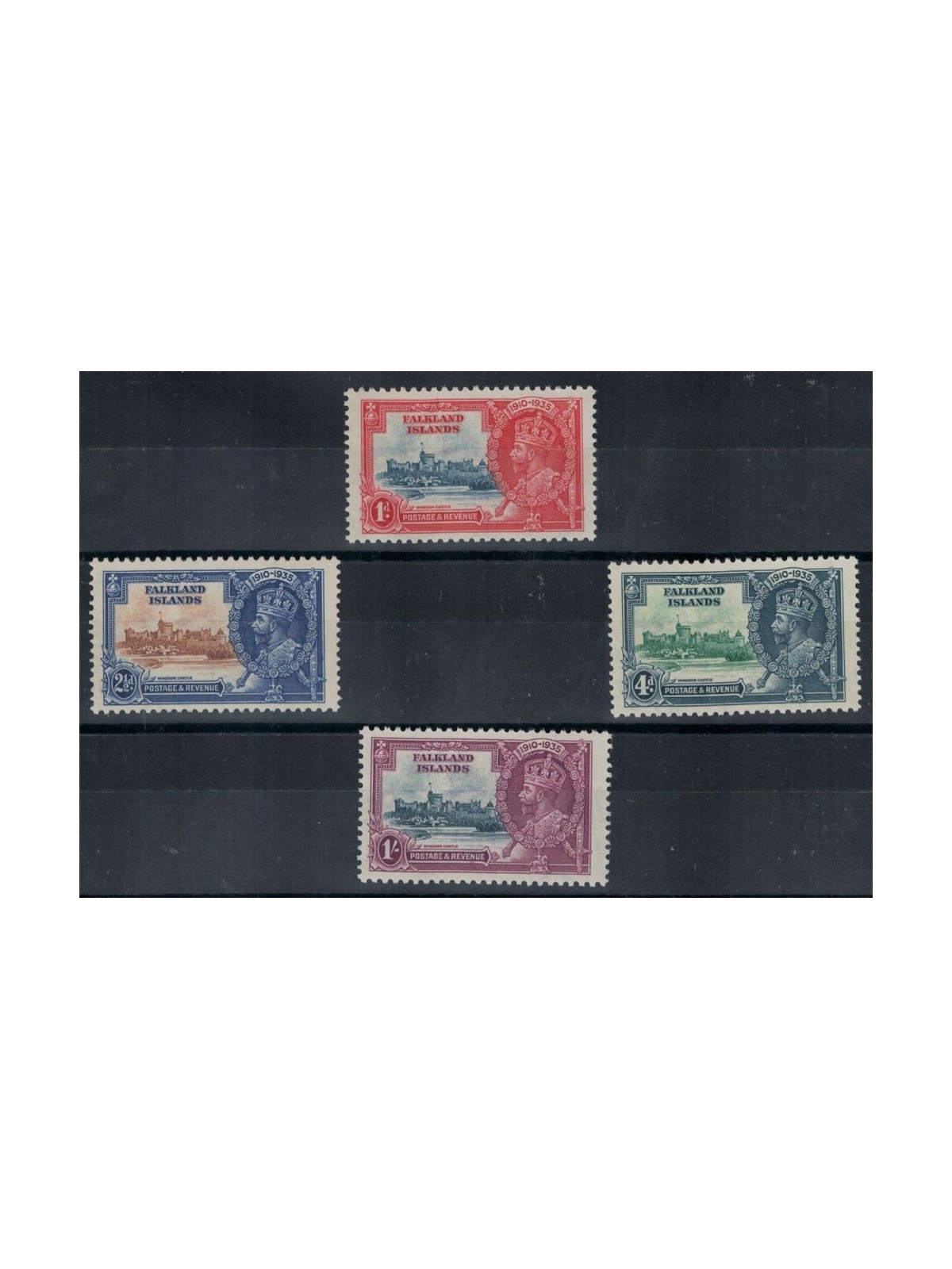 FALKLAND 1935 Giubileo Giorgio V 4v MNH**