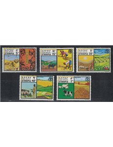 ETHIOPIA 1981 World Food Day 5v MNH**