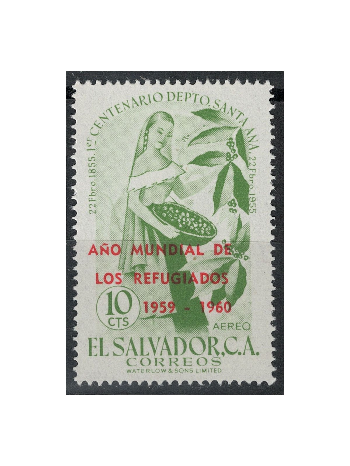 EL SALVADOR 1960 World Refugee Year MNH**