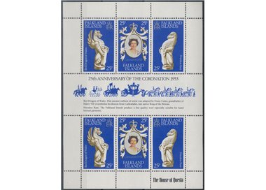 FALKLAND 1978 Silver Jubilee MF MNH**
