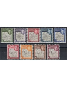 FALKLAND (DEPENDENCIES) 1948 Ordinary series 9v MNH**
