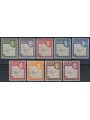 FALKLAND (DEPENDENCIES) 1948 Serie ordinaria 9v MNH**