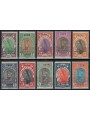 ETIOPIA 1928 Ufficio Postale di Addis Abeba 10v MH*