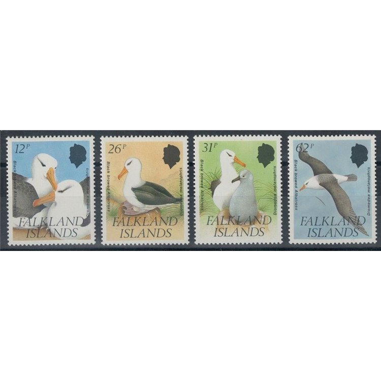 FALKLAND 1990 Protected wildlife (albatross) 4v MNH**