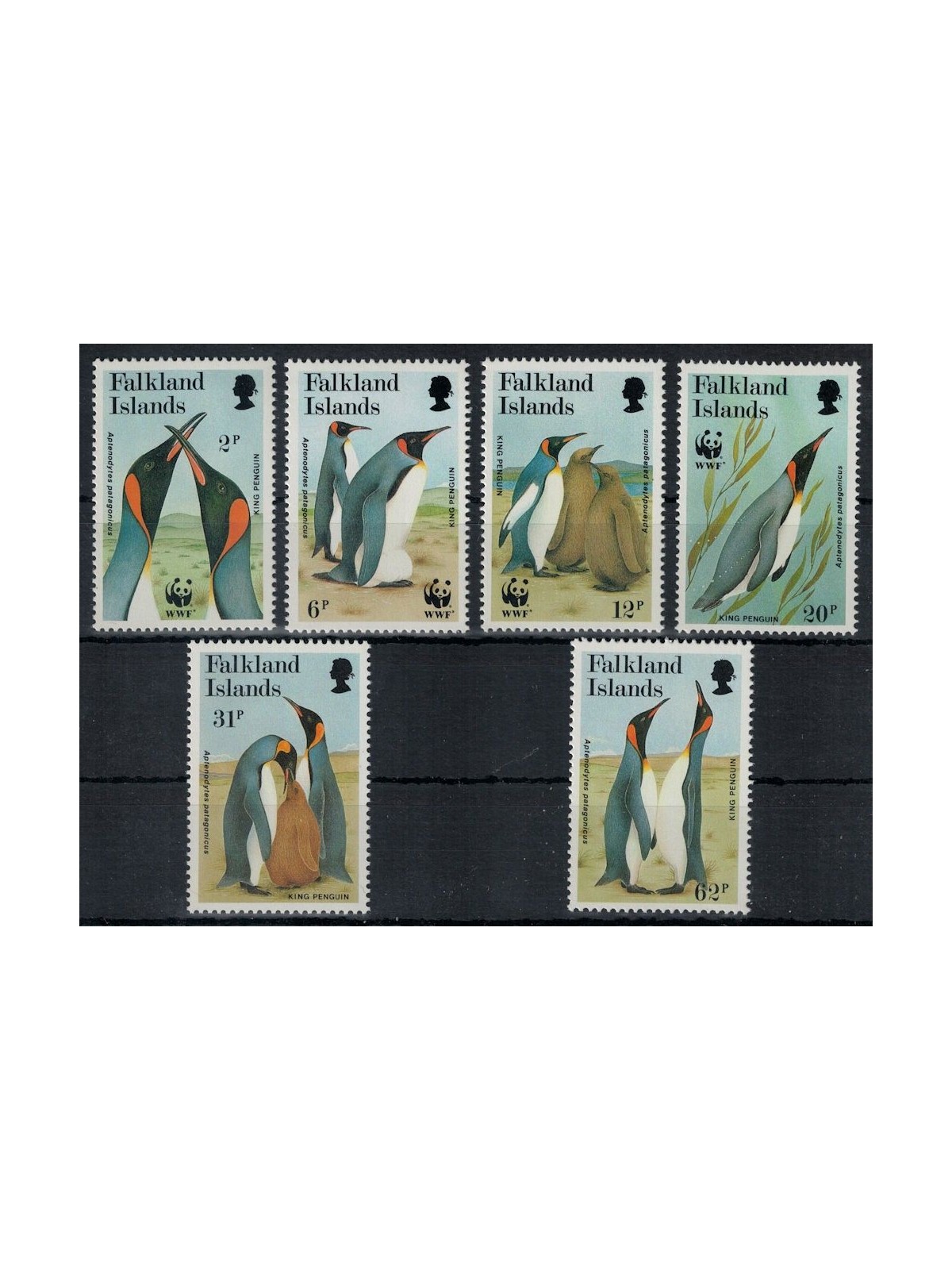FALKLAND 1991 Fauna, pinguini reali 6v MNH**