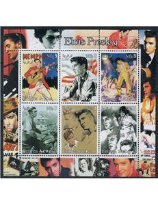 ERITREA 2003 Elvis Presley 6v MNH**