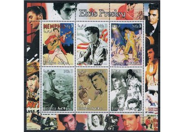 ERITREA 2003 Elvis Presley 6v MNH**