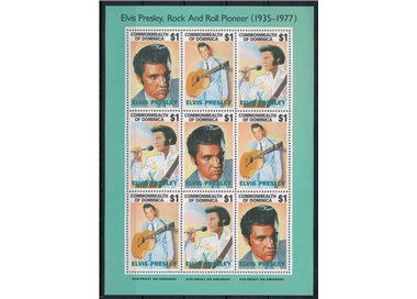 DOMINICA 1992 Elvis Presley MF MNH**