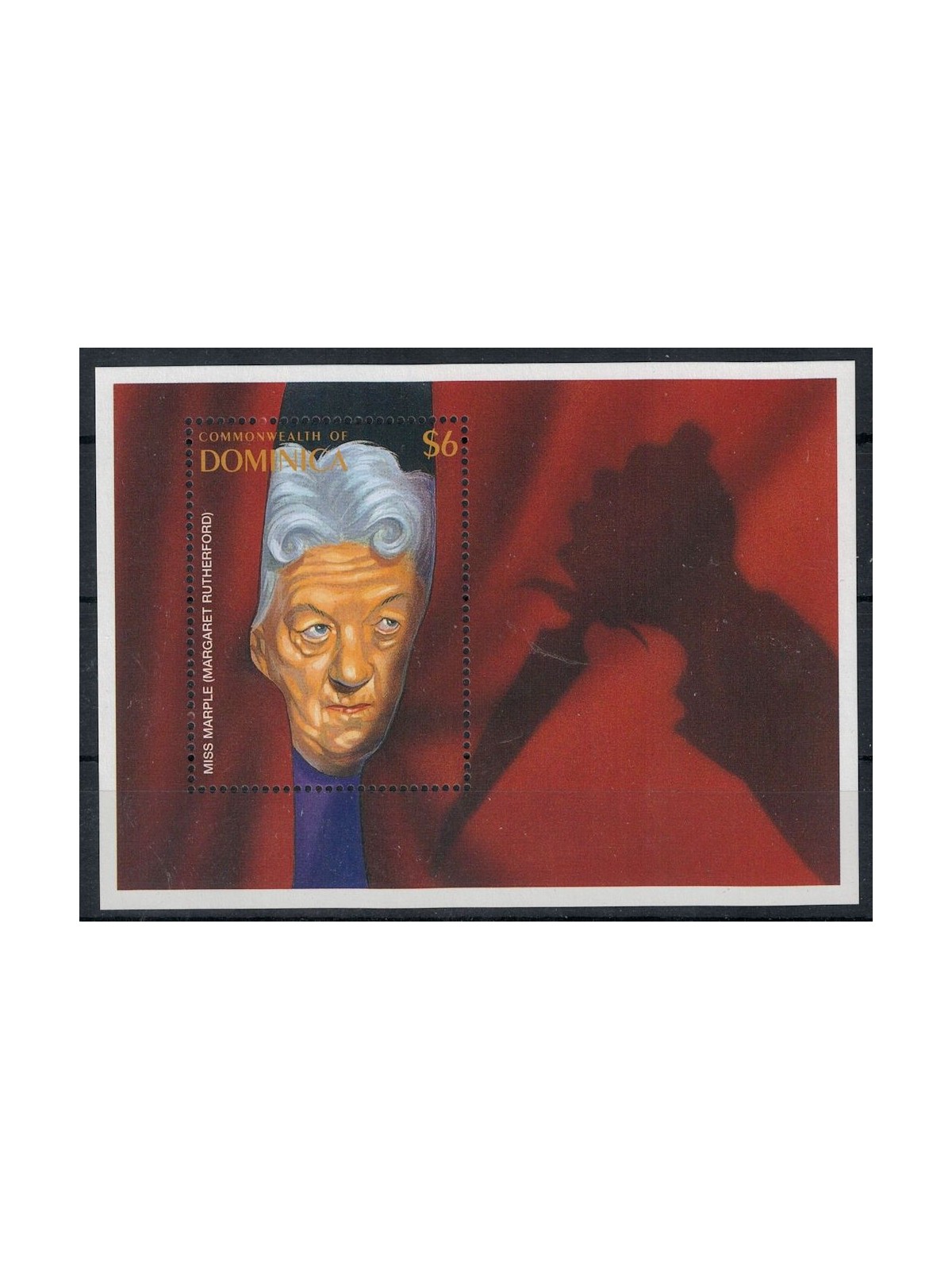 DOMINICA 1996 Centenario del Cinema BF MNH**