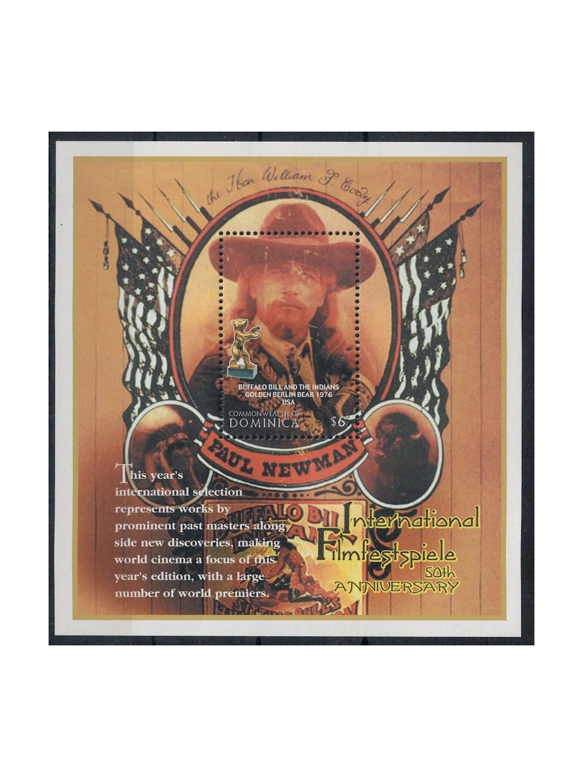 DOMINICA 2000 International Film Festival s/s MNH**