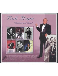 DOMINICA 2000 Homage to Bob Hope 6v MNH**