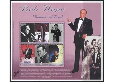 DOMINICA 2000 Omaggio a Bob Hope 6v MNH**