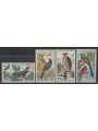GABON 1963-64 Airmail, birds 4v MNH**