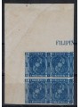 FILIPPINE 1876 Quartina Alfonso XII 10c bleu ©