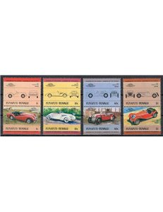 FUNAFUTI 1984 Cars 8v MNH**