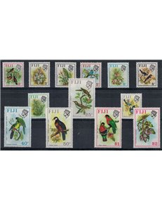 FIJI 1970 Ordinary series (horizontal watermark) 13v MH*