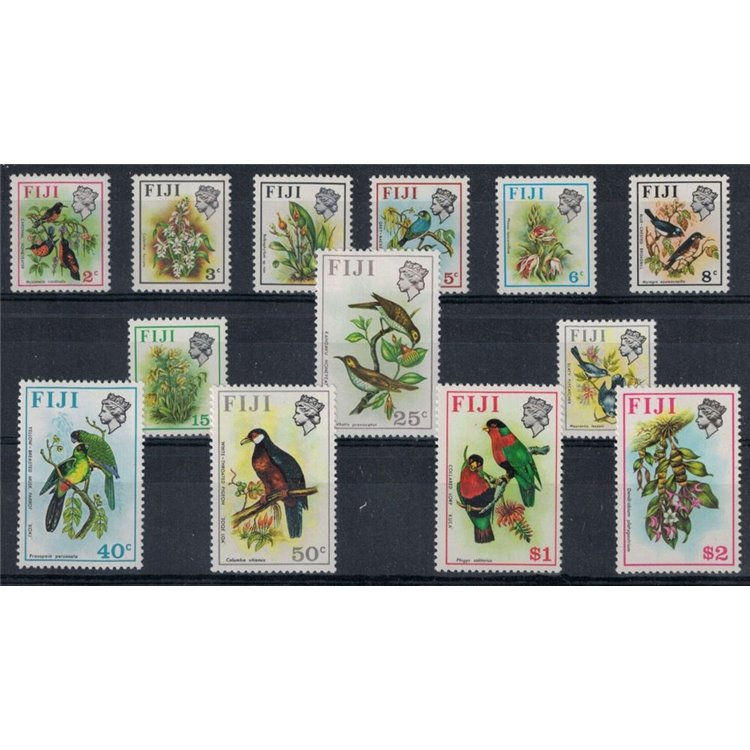 FIJI 1970 Ordinary series (horizontal watermark) 13v MH*